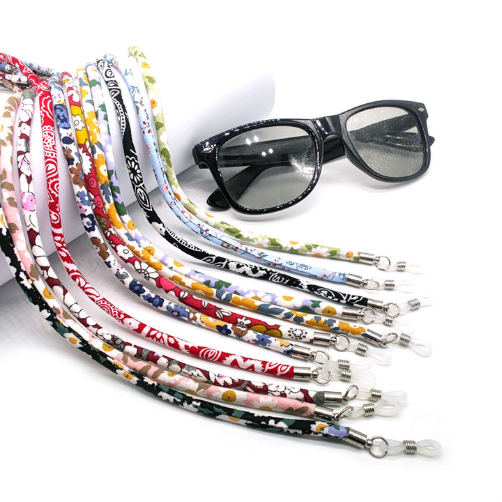 Floral Patterned Eyewear Retainer Bowlift