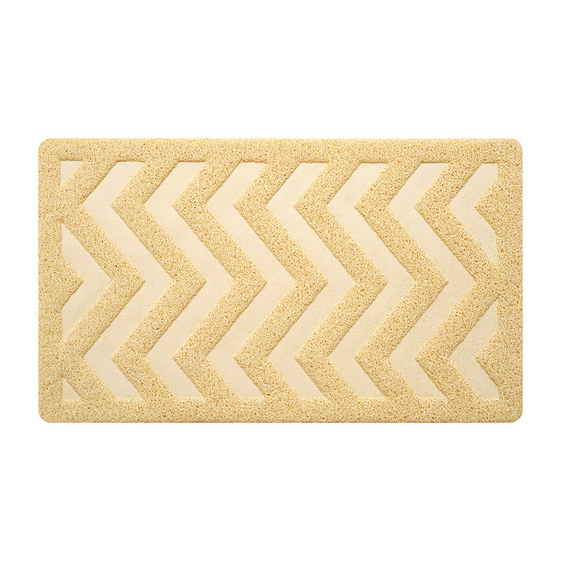 Chevron Pattern Bathroom Mat Bowlift