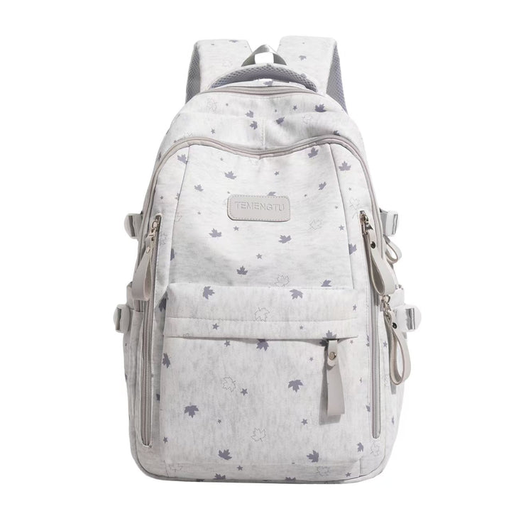 Floral Print Multi-Compartt Backpack Bowlift