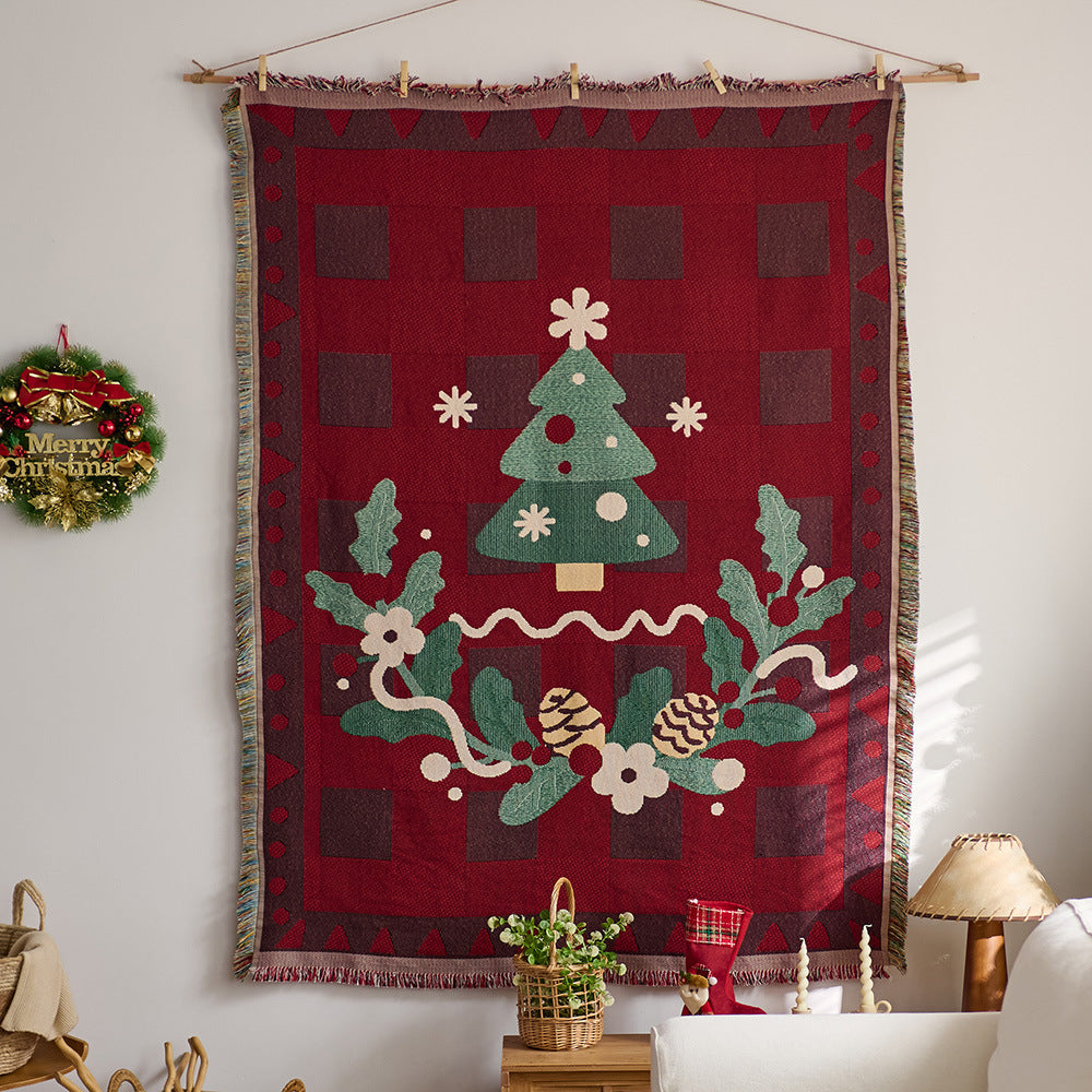 Artistic Space-Themed Throw Blanket