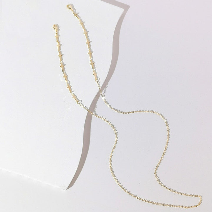 Elegant Chain Link Necklace Bowlift