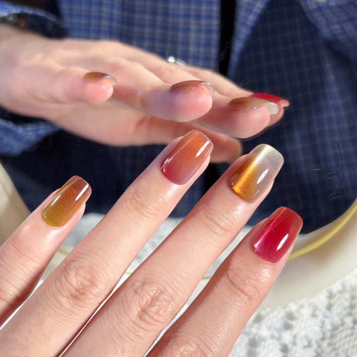 Crystal Embellished Press-On Nails Bowlift