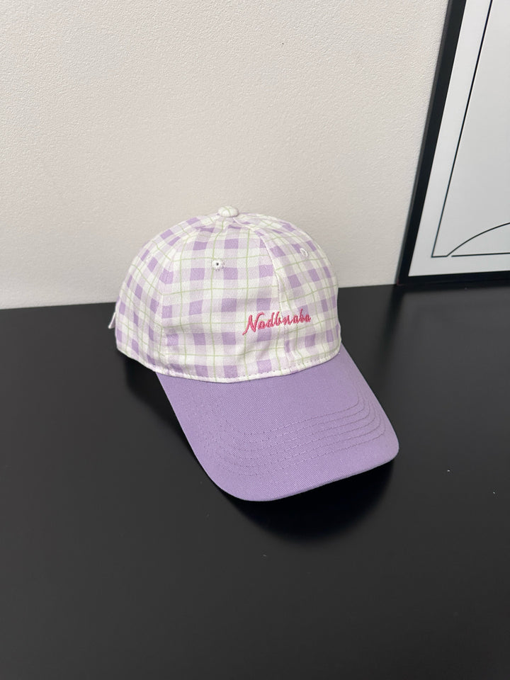 Women's Patterned Adjustable Baseball Cap Bowlift