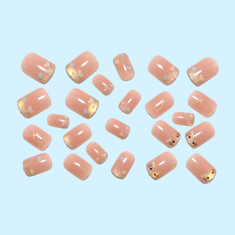 Creative Nail Design Set with Delicate Motifs Bowlift