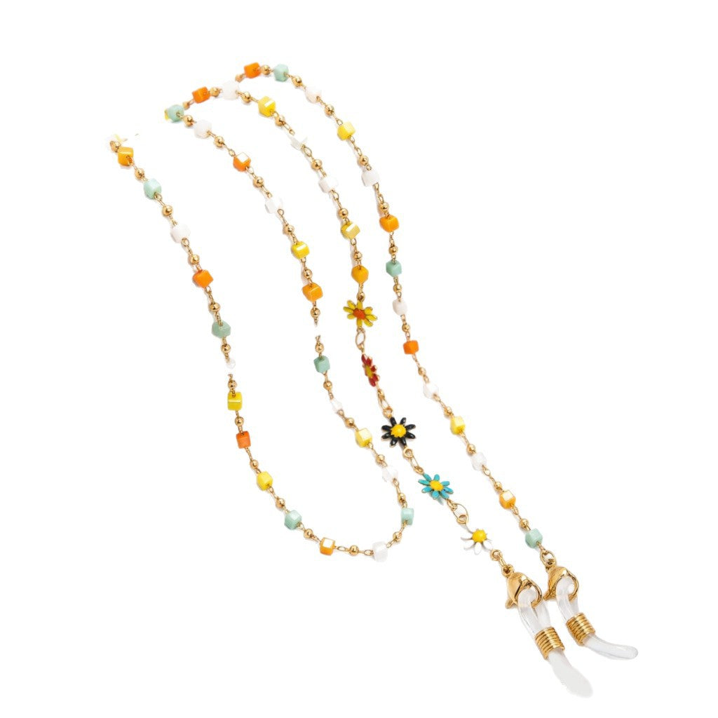 Decorative Beaded Eyewear Chain Bowlift