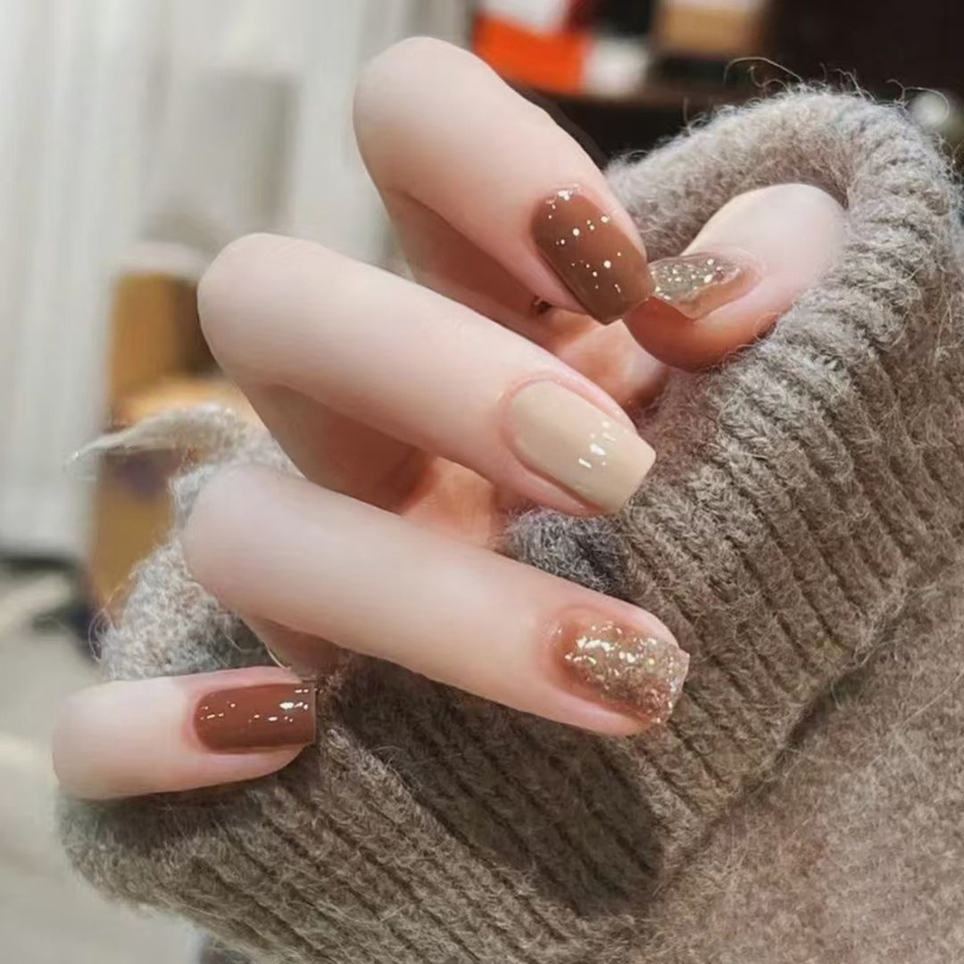 Elegant Glitter Nail Wraps Bowlift