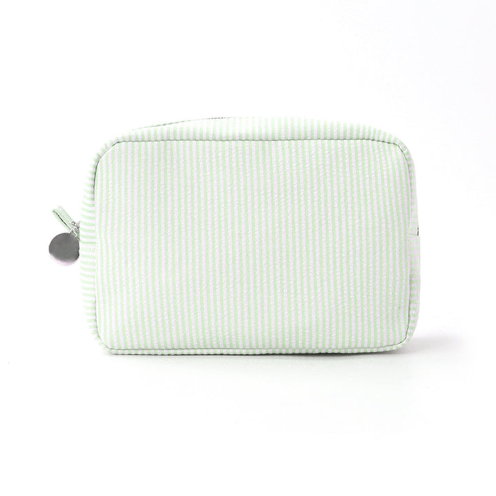 Cosmetic Organizer Bag Made of Textured Material Bowlift
