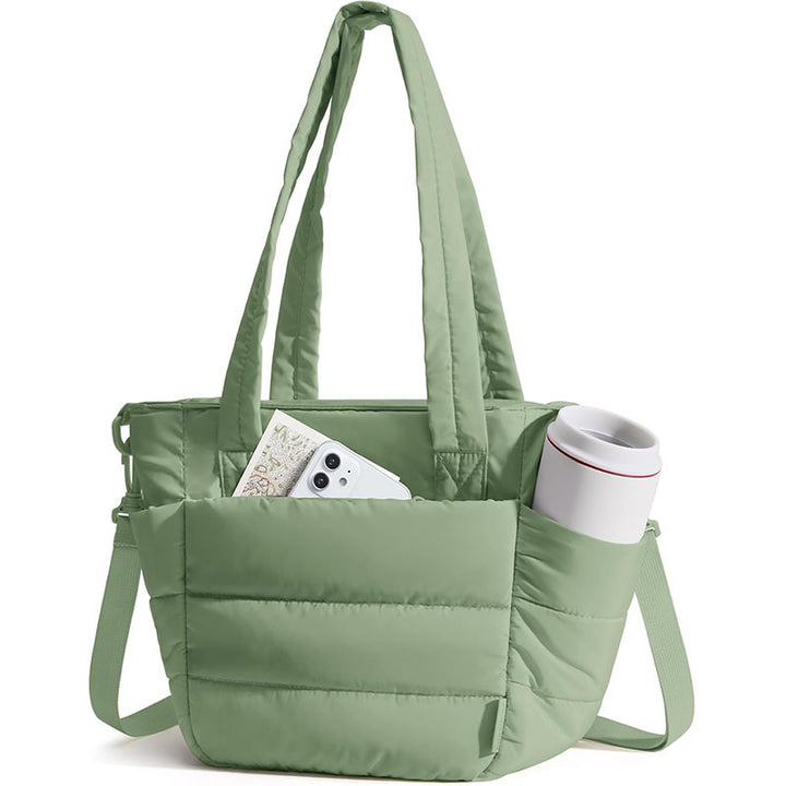 Stylish tote bag with insulated compartments Bowlift