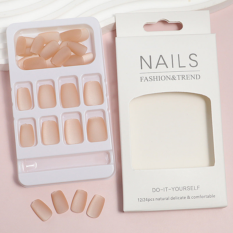 DIY Natural Finish Press-On Nail Tips Bowlift