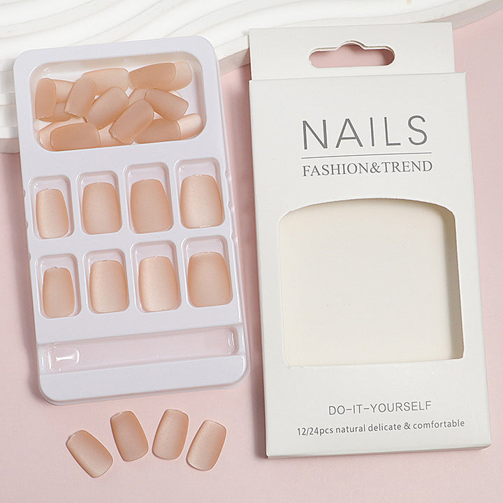 DIY Natural Finish Press-On Nail Tips Bowlift