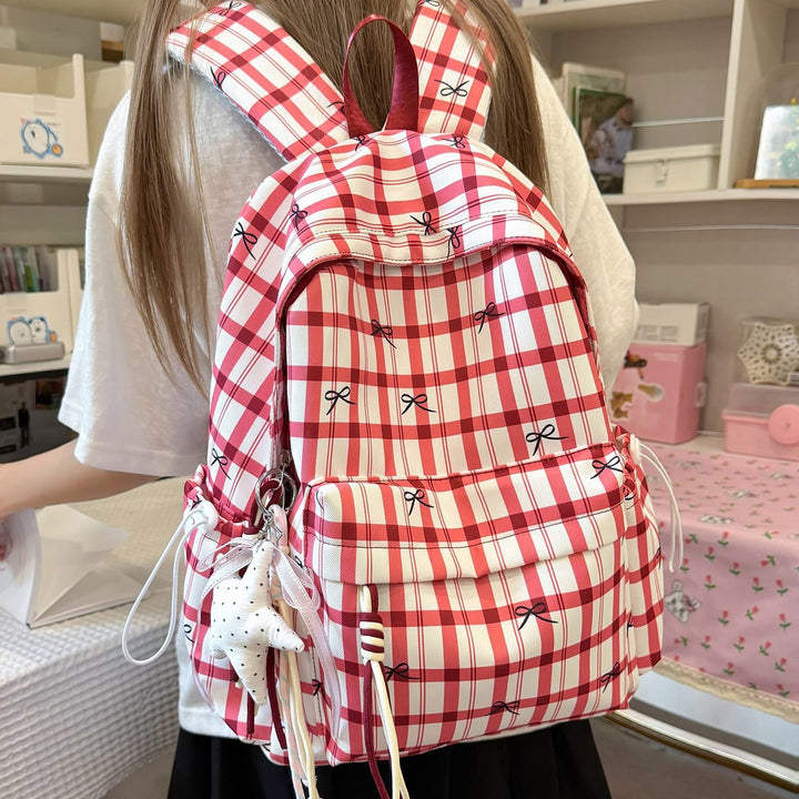 Adorable Bow-Embellished Everyday Backpack