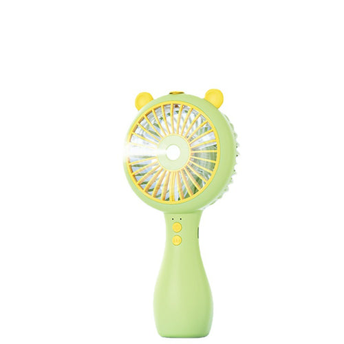 Women portable handheld fan with cat ears and ergonomic Bowlift