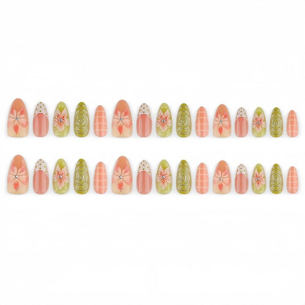 Creative Flower Nail Design Bowlift