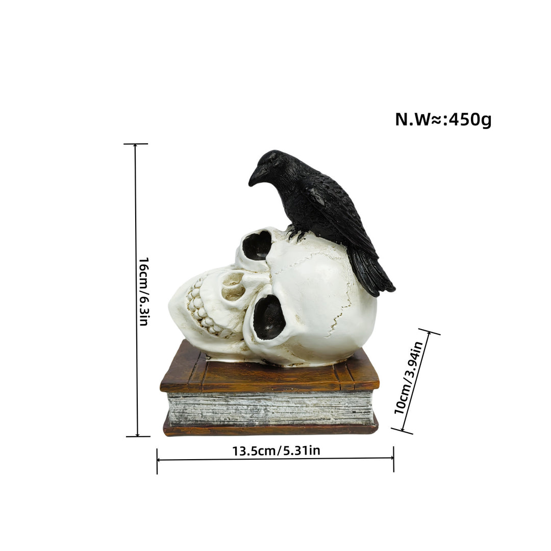 Stylish skeleton figure with top hat and black rose Bowlift
