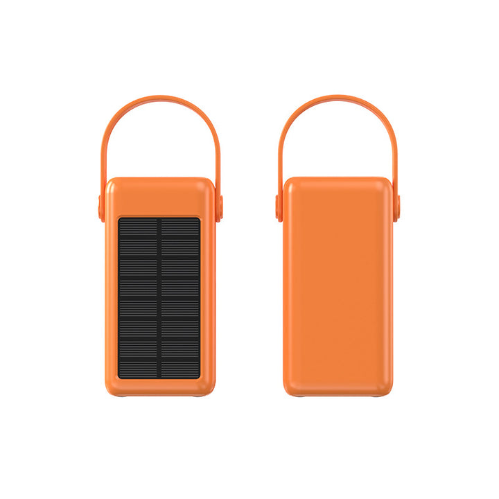Wearable Solar Power Bank with Multifunctional Charging Options Bowlift