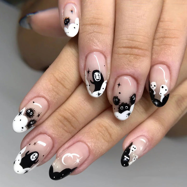 Creative Halloween Nail Art Bowlift