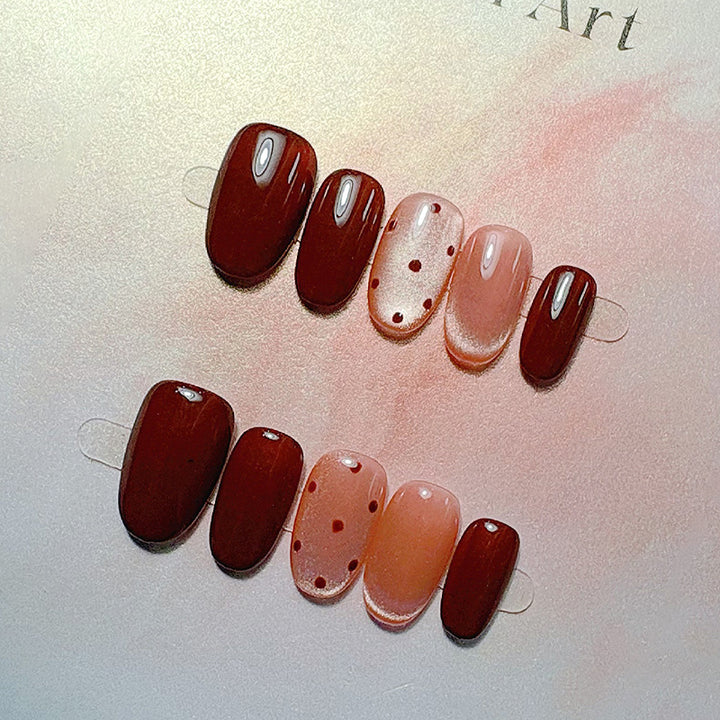 Fashionable Press-On Nails Bowlift