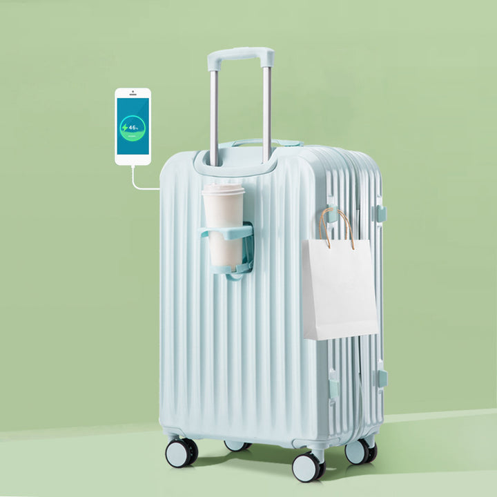 Smart Travel Roller Suitcase Bowlift