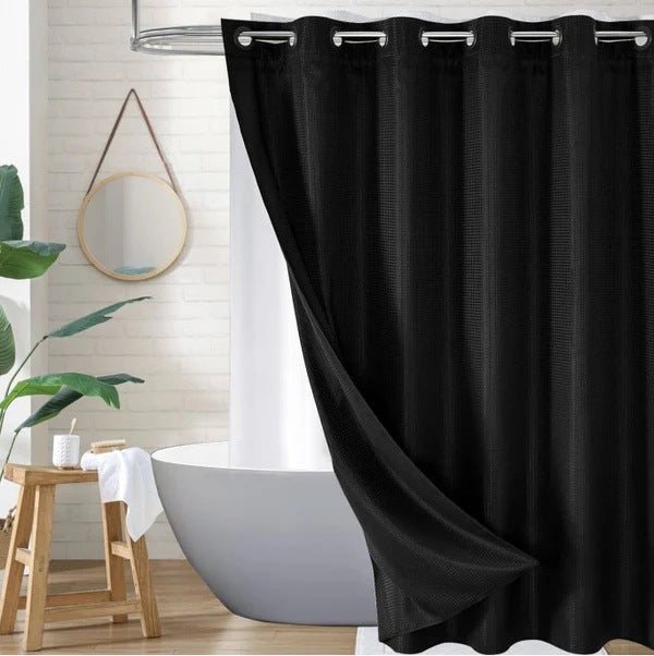 Artistic Floral Shower Curtain Bowlift