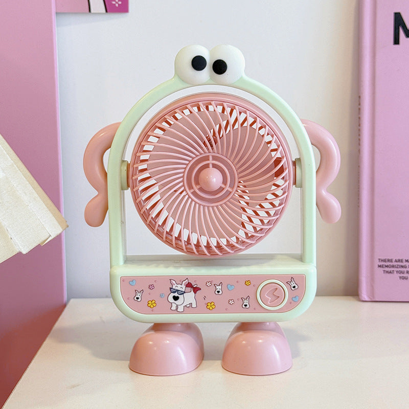 Women's Portable Mini Fan with Cute Design Bowlift