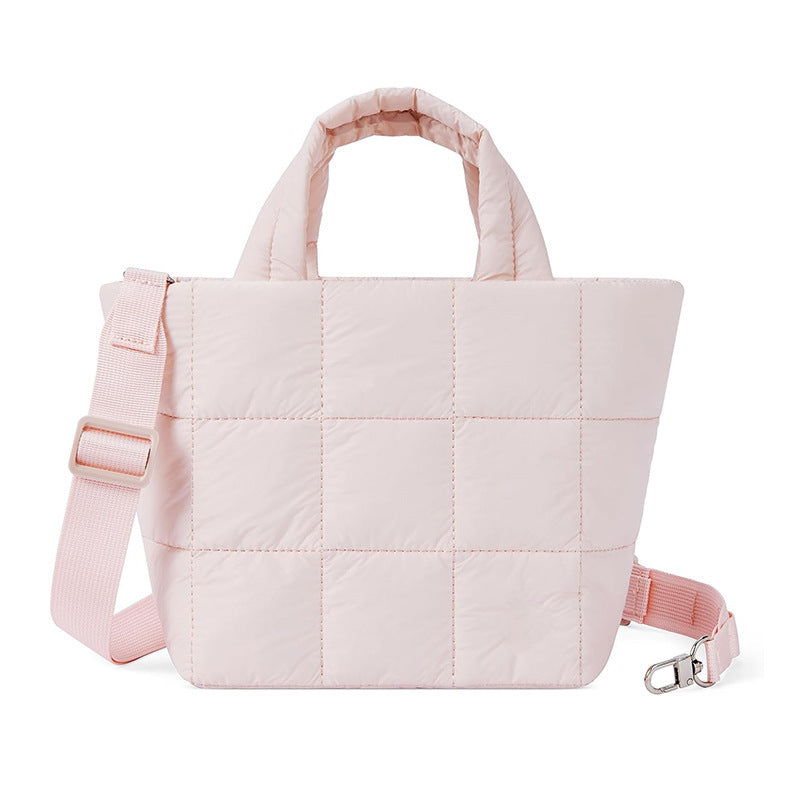 Fashionable quilted handbag Bowlift