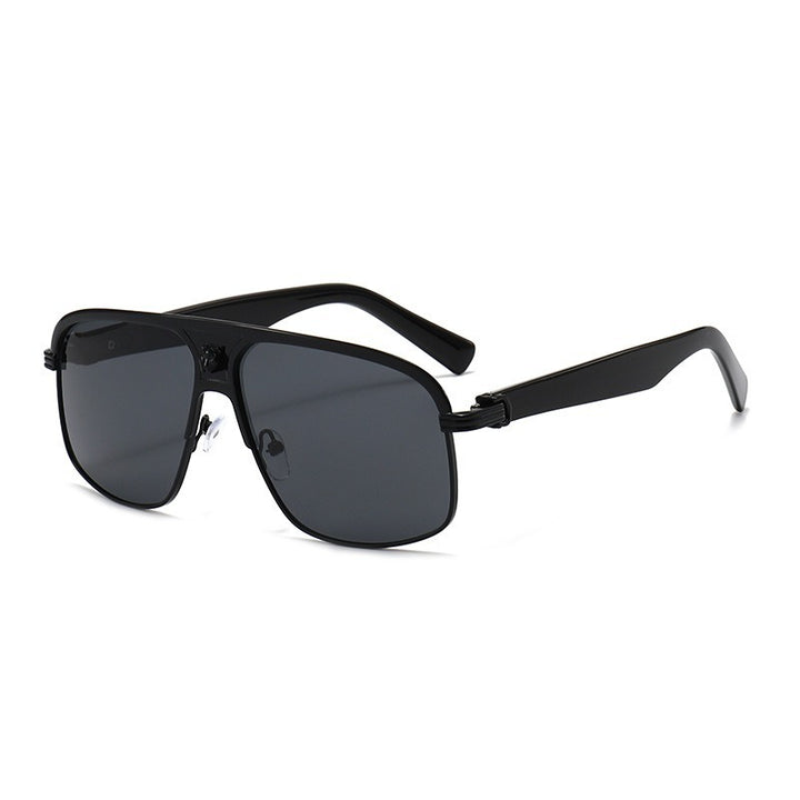 Men's Bold Fashion-Driven Shield Sunglasses Bowlift