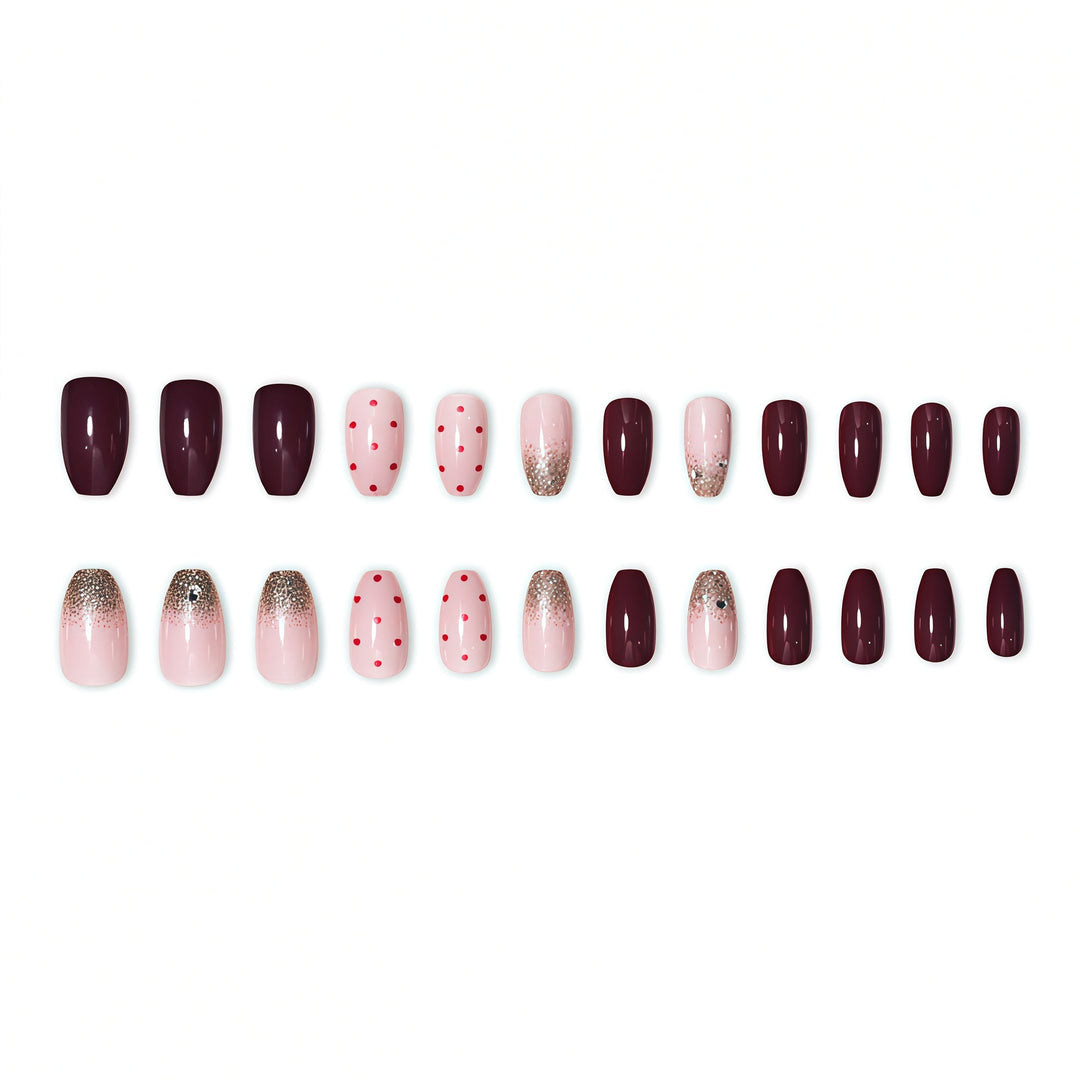 Heart-Themed Nail Art Extensions Bowlift