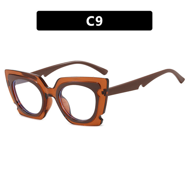 Women's oversized sunglasses with extravagant frame and UV protection Bowlift