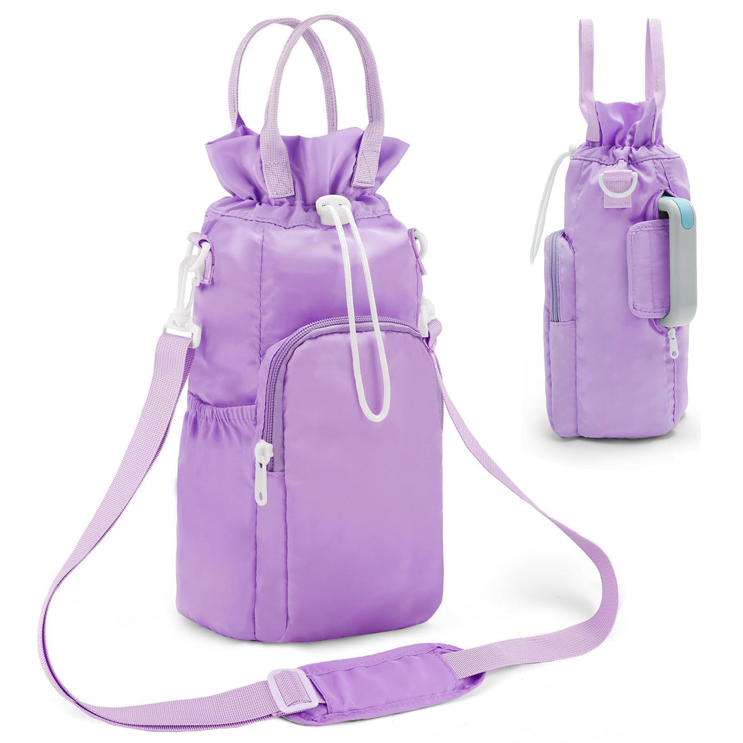 Stylish water bottle bag with compartments Bowlift