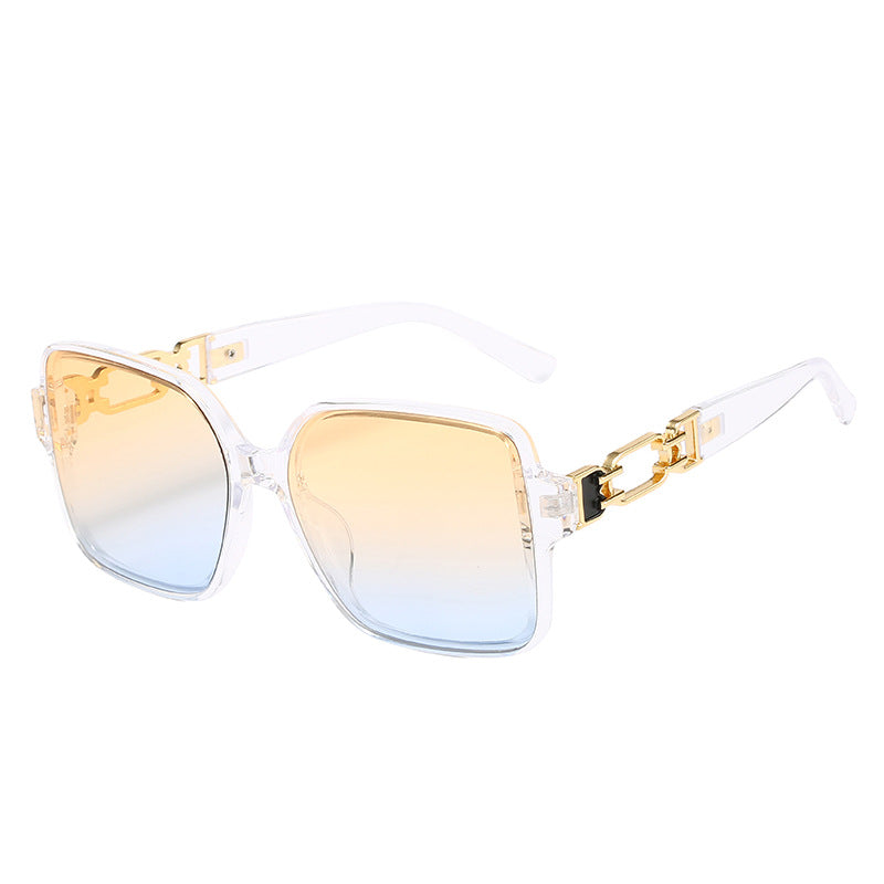 Ladies stylish square sunglasses with luxurious hinge design Bowlift