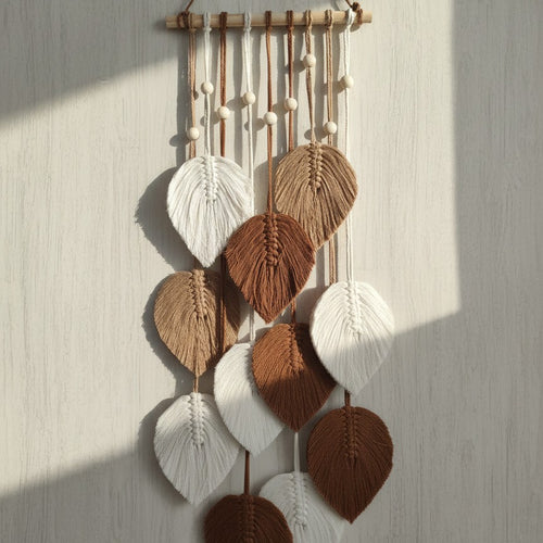 Bohemian Leaf Wall Hanging