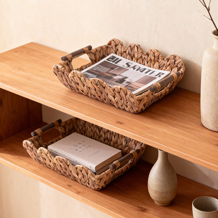 Decorative Woven Storage Bowlift