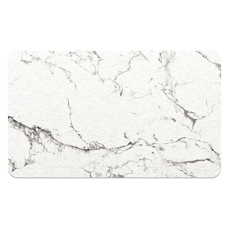 Marble Design Bath Mat Bowlift