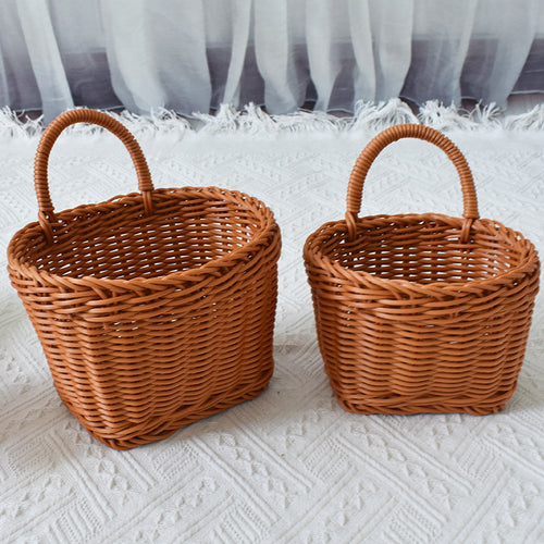 Decorative Wall Hanging Woven Storage Basket Bowlift