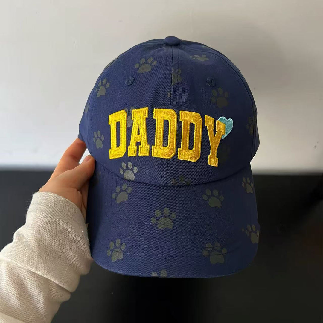 Playful Paw Print Baseball Cap