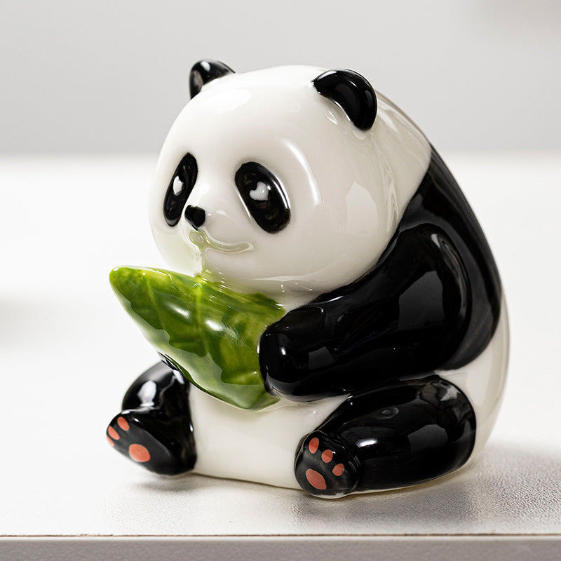Cute Panda Decorative Figure Bowlift