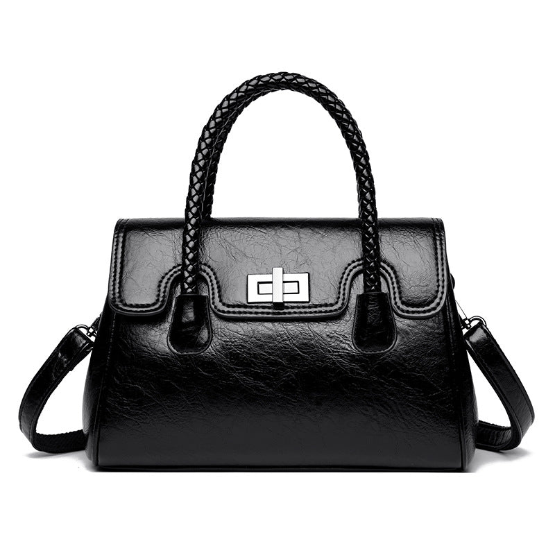 Elegant Double-Handle Handbag Bowlift
