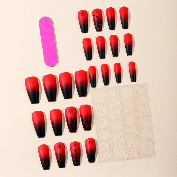 Decorative Heart Nail Art Kit Bowlift