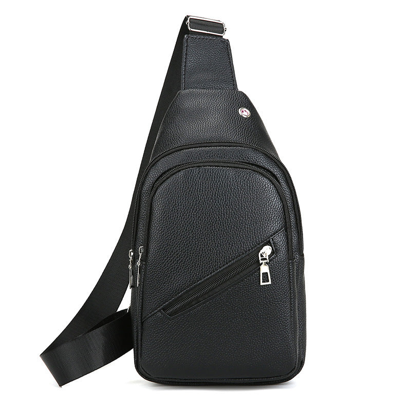 Premium Leather Sling Backpack Bowlift
