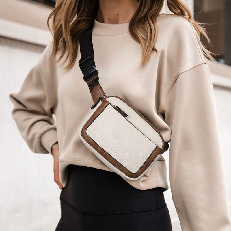 Practical Waist Bag Made of Durable Material with Multiple Compartments Bowlift