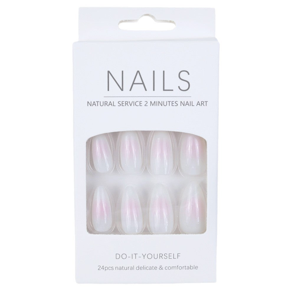 Artificial Nails in Elegant French Style Bowlift
