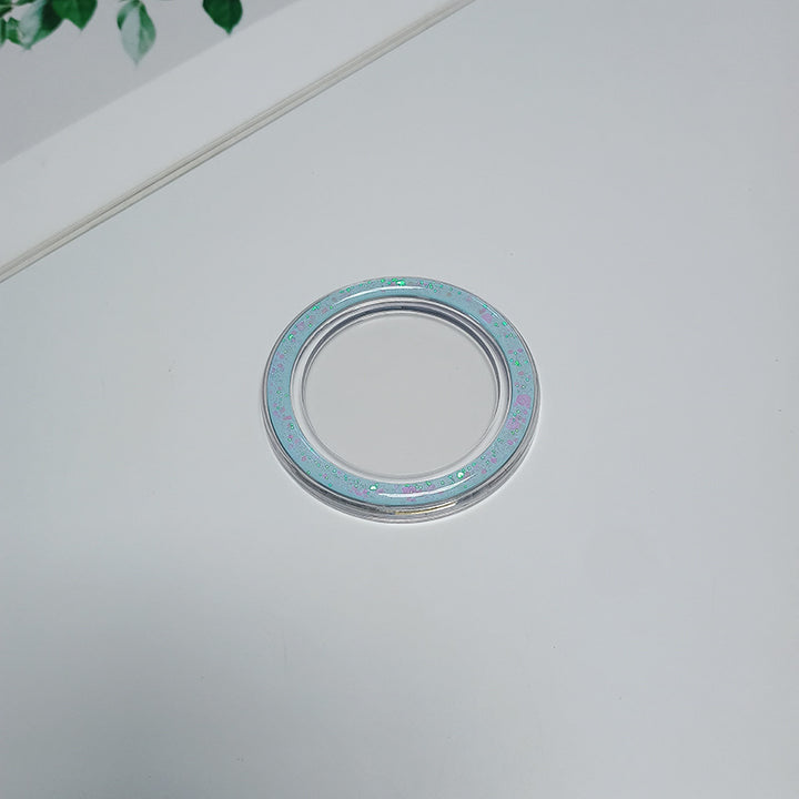 Decorative Transparent Compact Mirror Bowlift