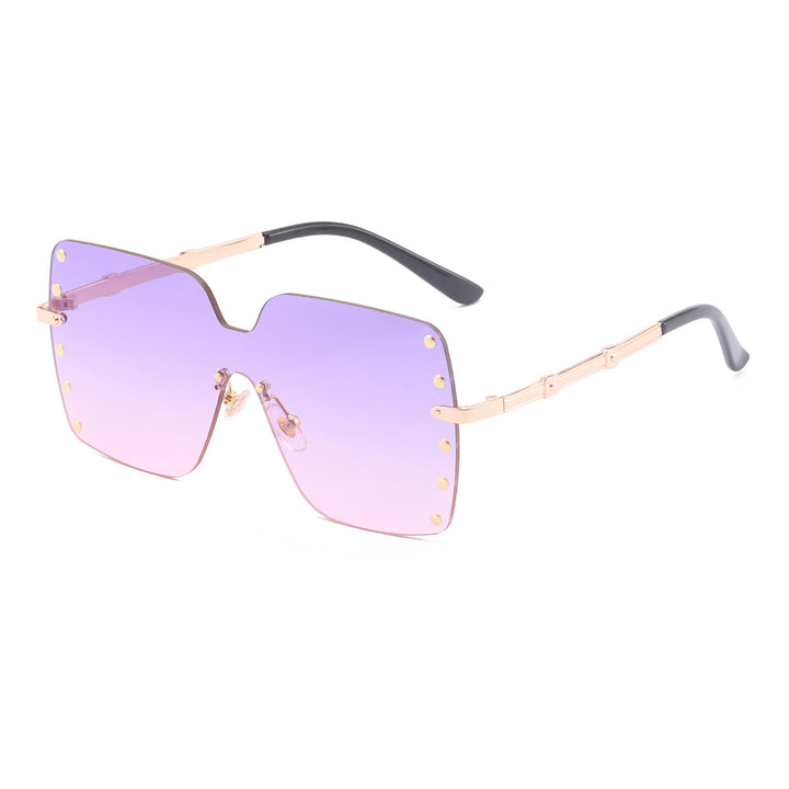 Women's oversized sunglasses with fashionable frame Bowlift