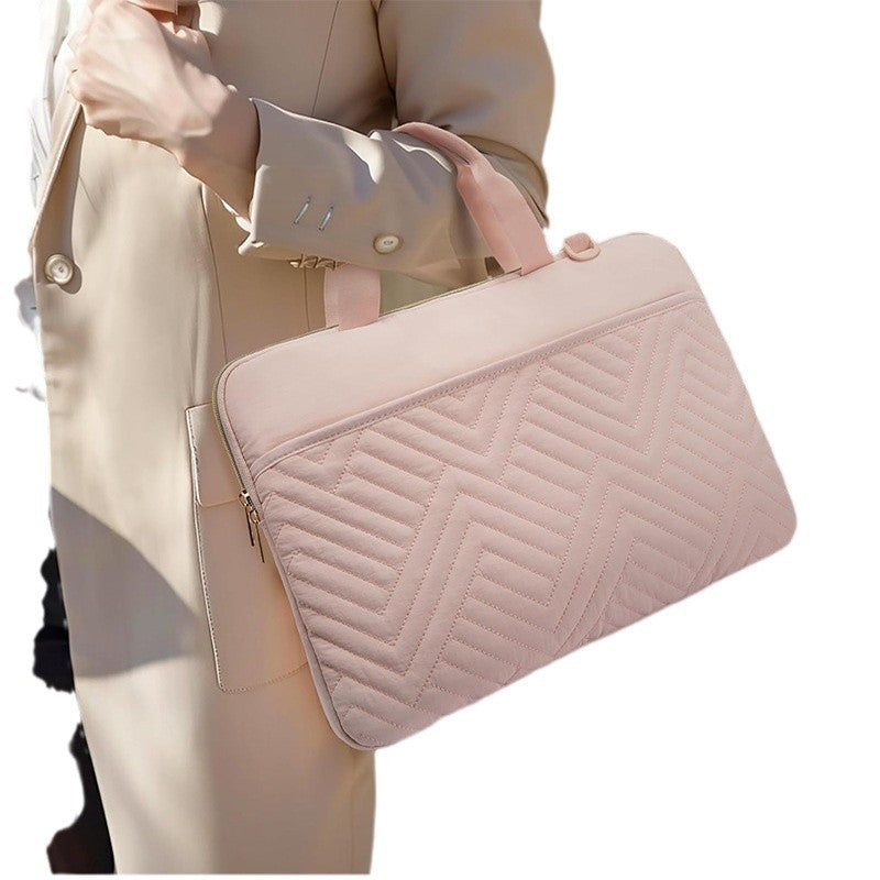 Padded Laptop Sleeve with Removable Shoulder Strap Bowlift