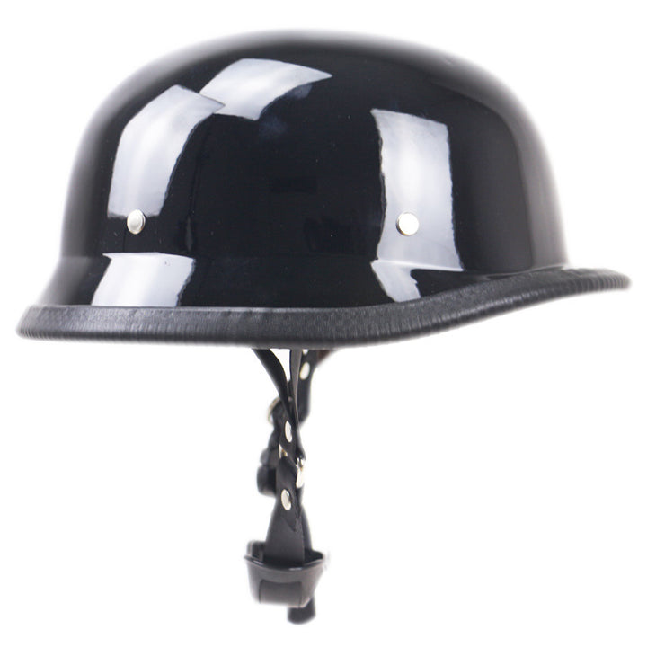 Classic Cruiser Motorcycle Safety Helmet Bowlift