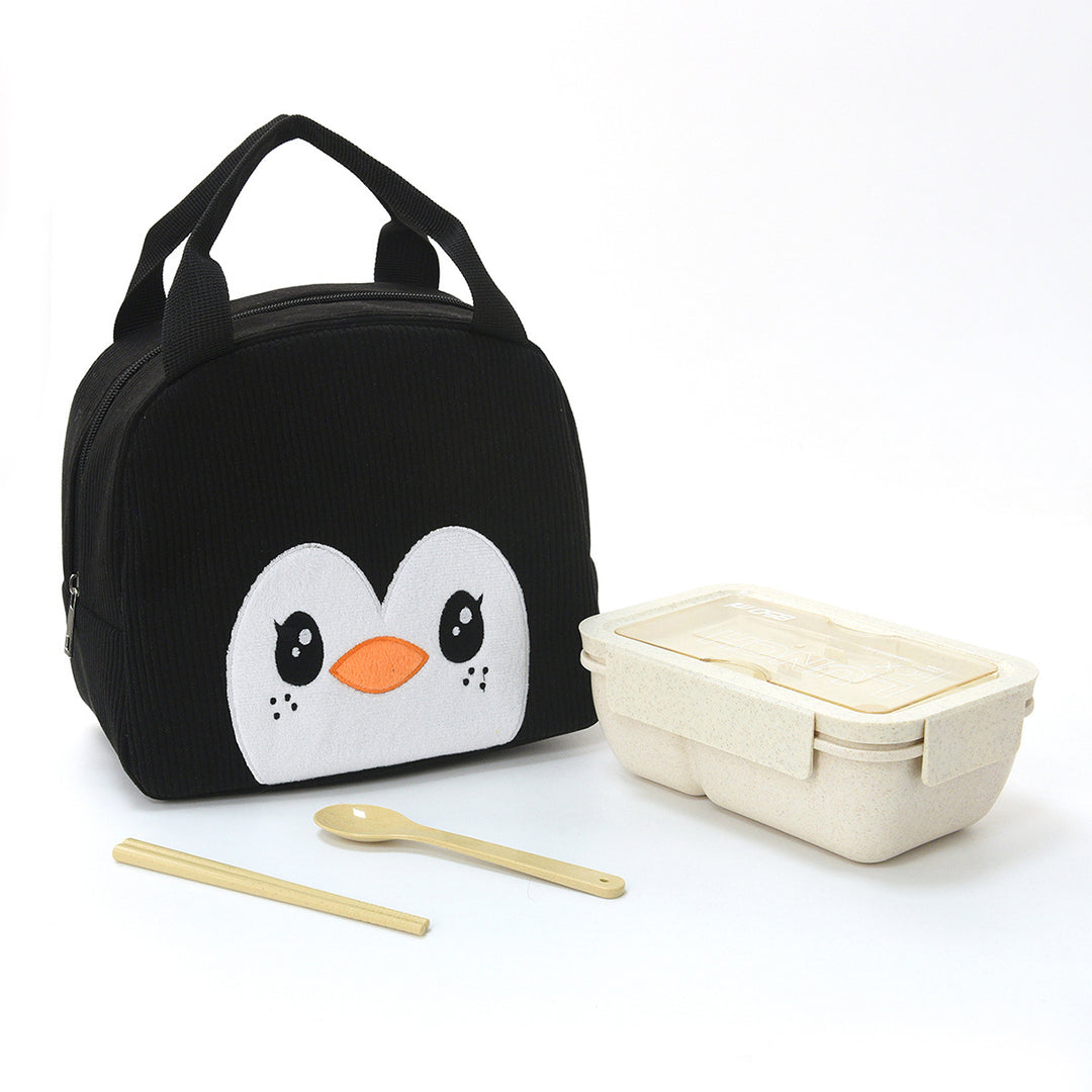 Fun Penguin-Themed Lunch Bag