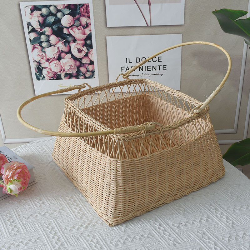 Woven Storage Basket Bowlift