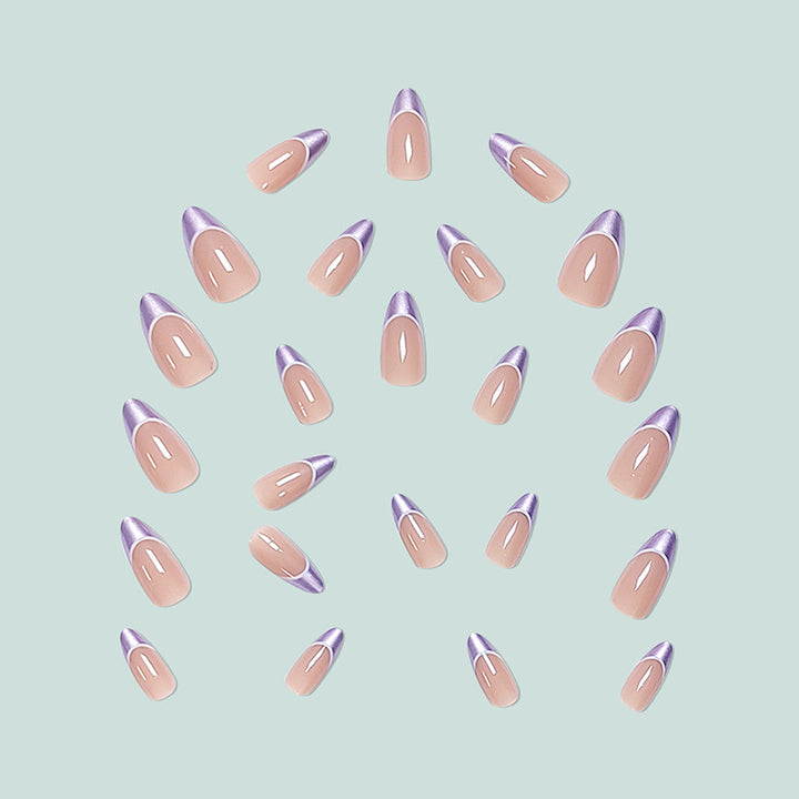 Artful stiletto nails with modern color gradients Bowlift