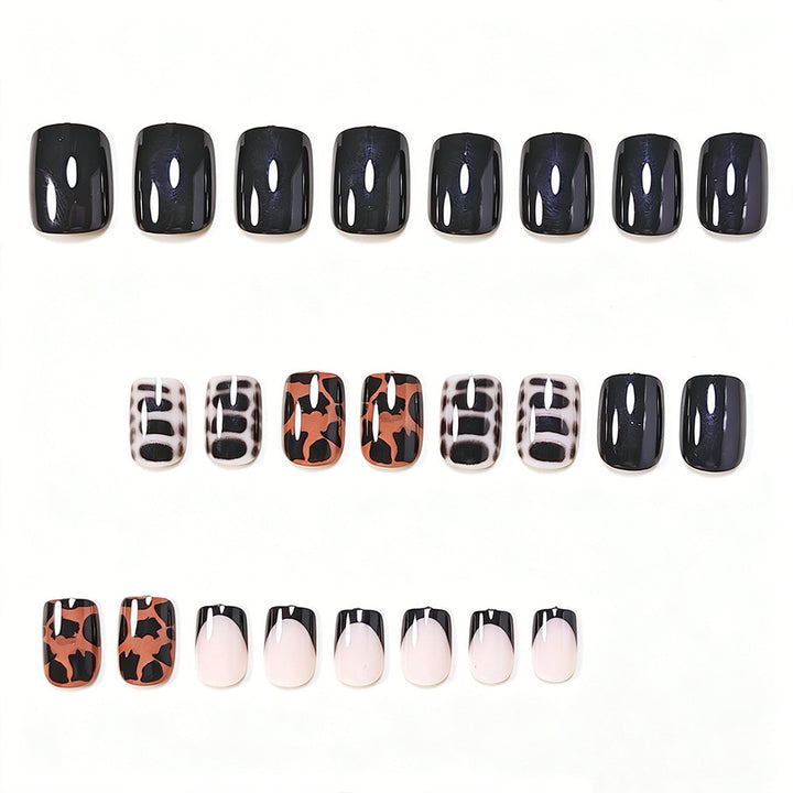 Artistic Press-On Nail Tips Set Bowlift