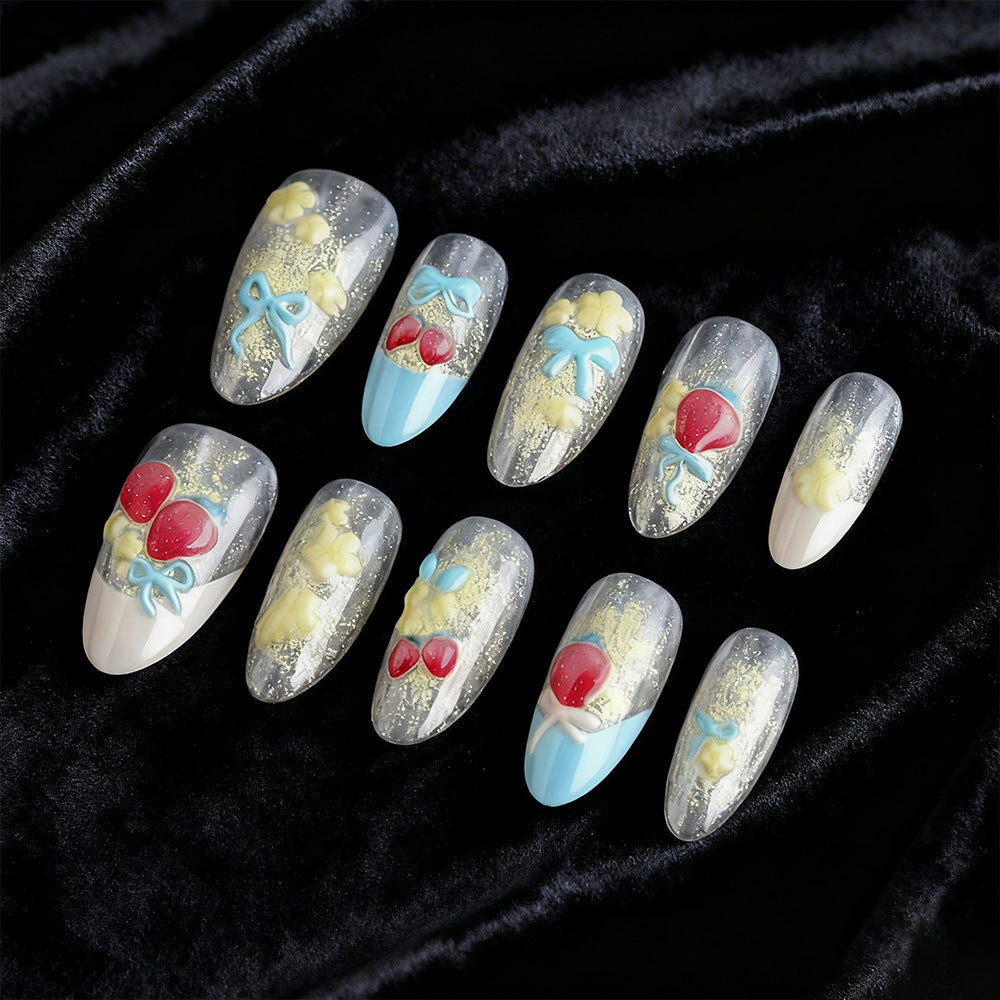 Decorative 3D Nail Art Set Bowlift